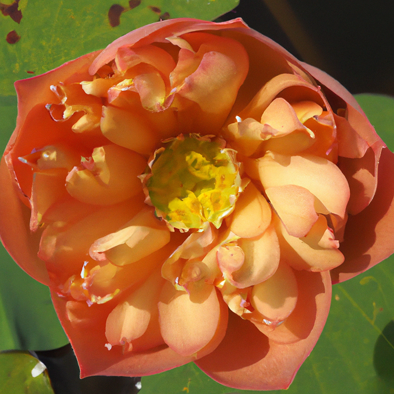 Orange-Lotus-Flowers