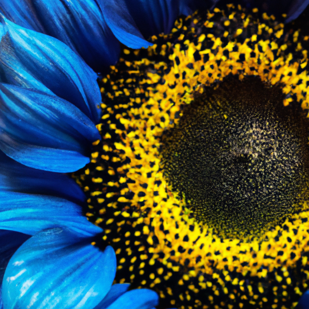 blue-sunflower-flower-
