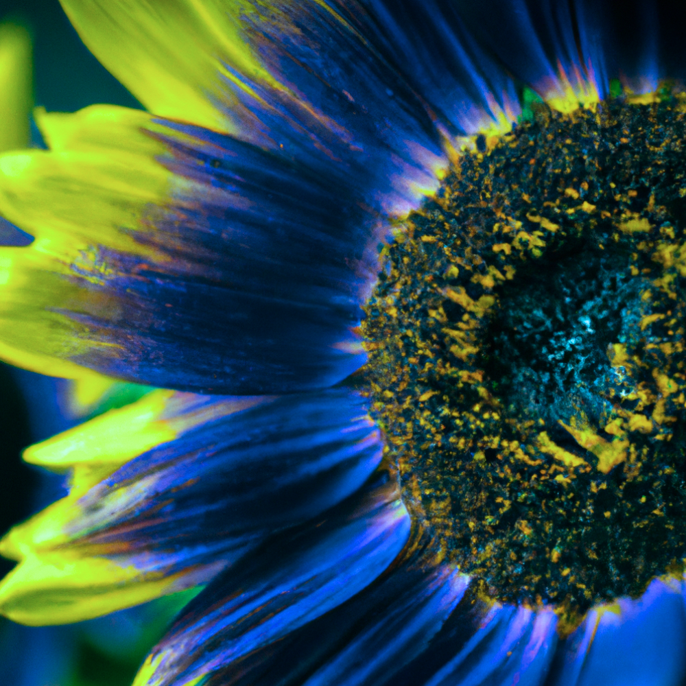 blue-sunflower-flower-