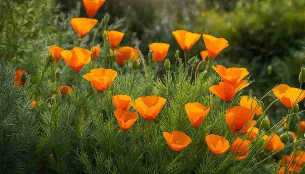 California Poppy in bloom