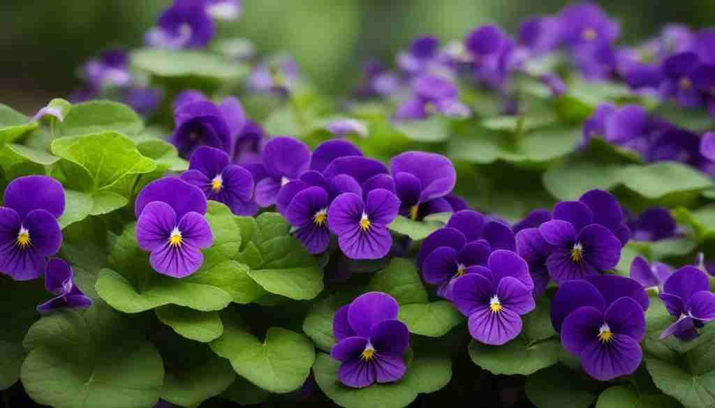 Illinois State Flower - Violet