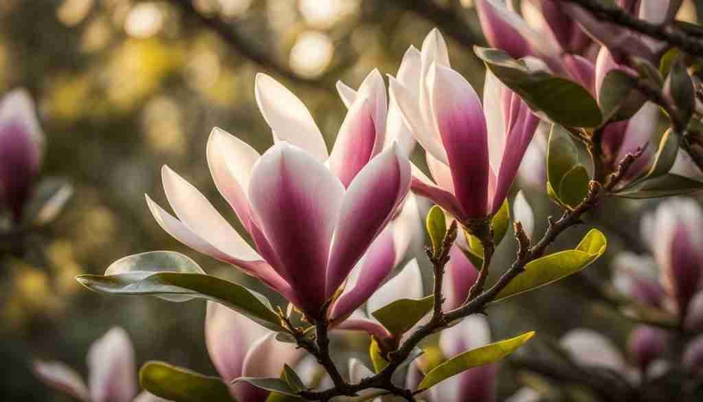 Magnolia flowers