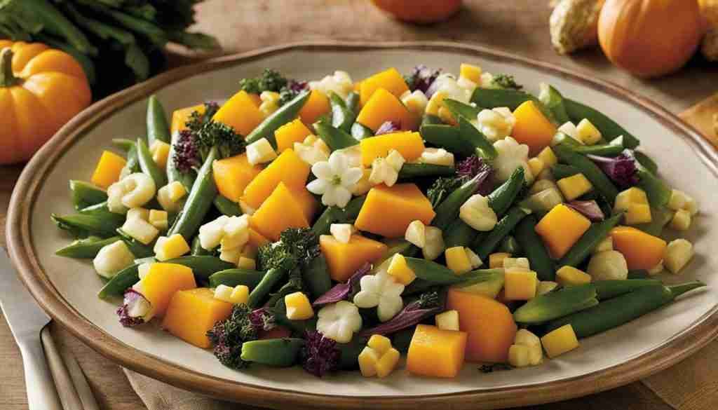 Mayflower vegetable dish