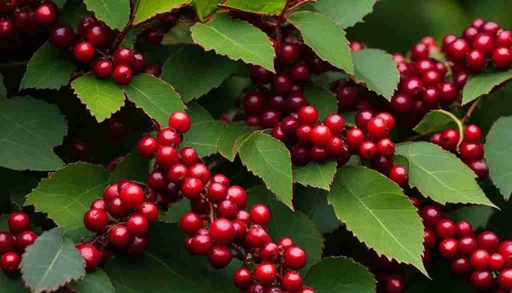Oregon Grape red berries Oregon Grape red berries