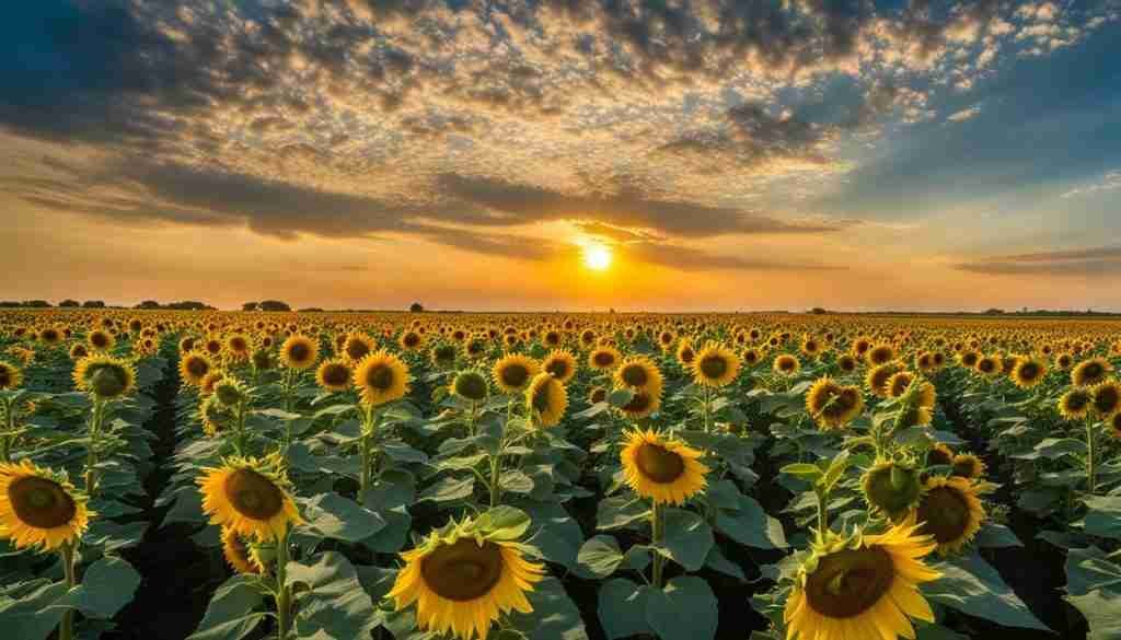 Sunflowers in Kansas