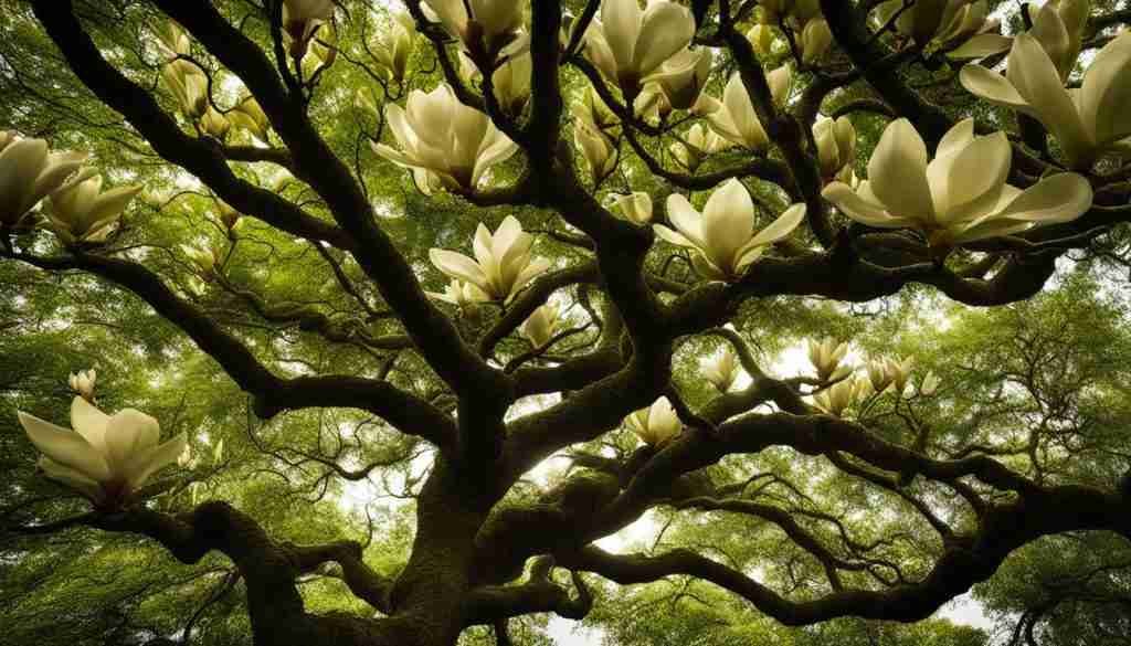 magnolia tree symbolizing endurance and commitment
