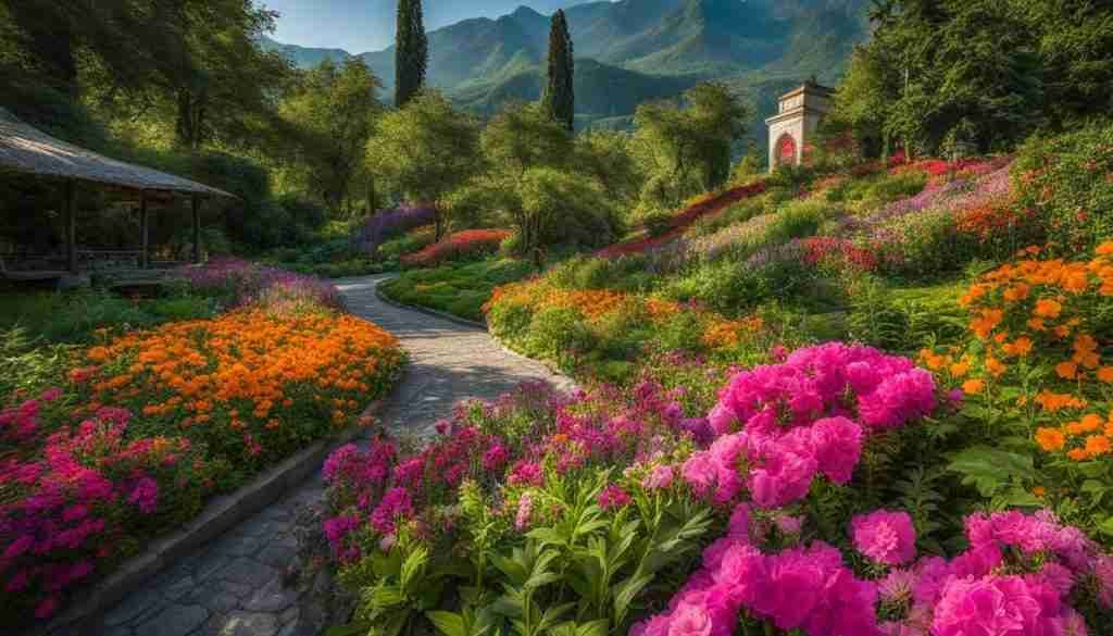 Abkhazia botanical gardens