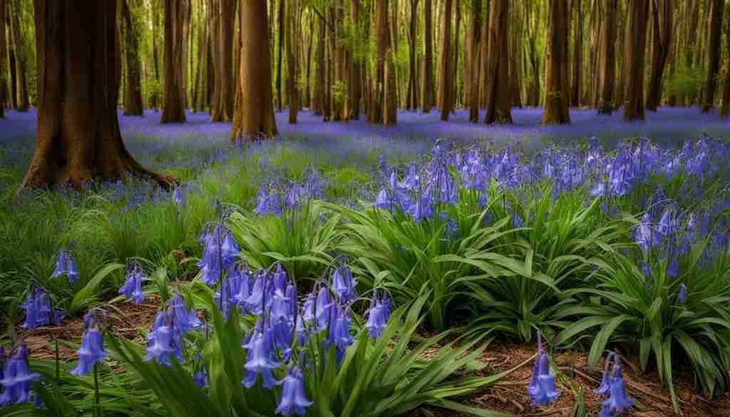 Australian Capital Territory State Flower - Royal Bluebell