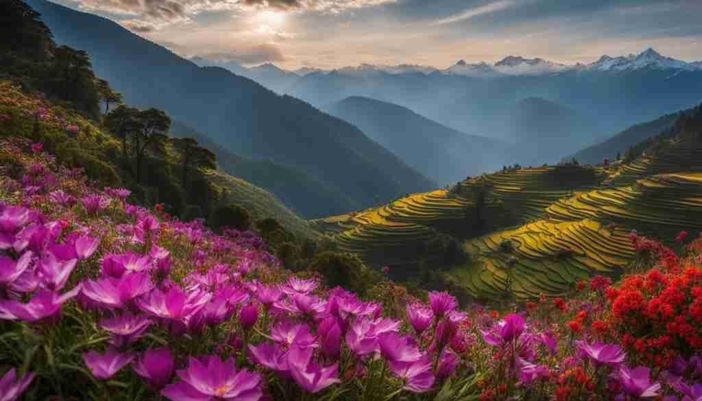 Bhutan Wildflowers