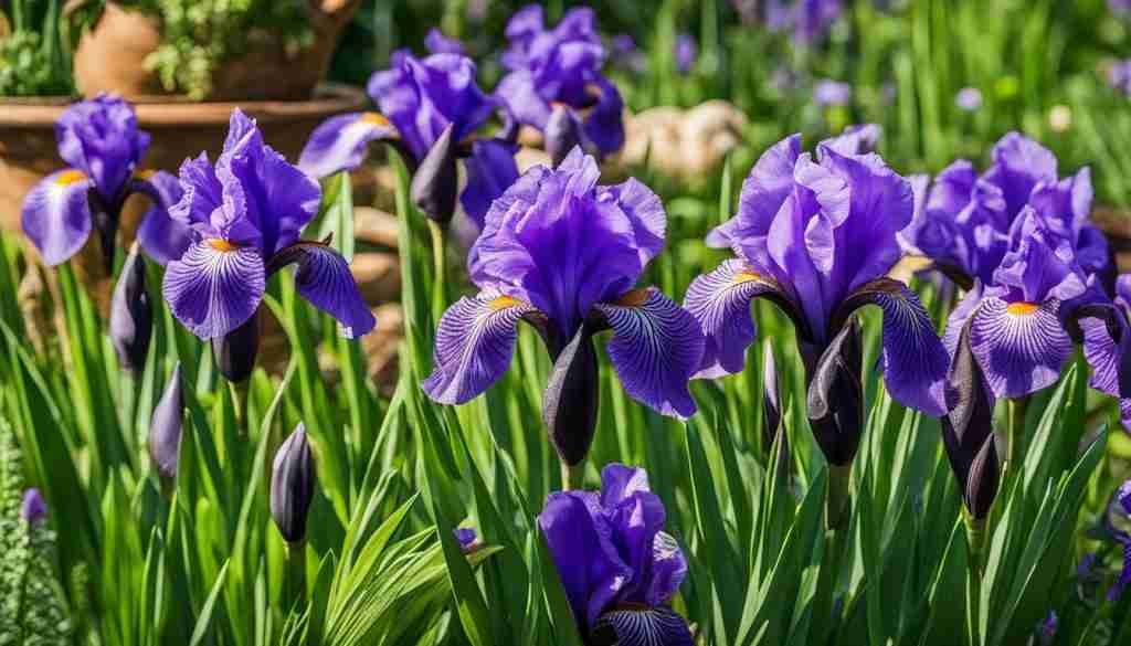 Care and Maintenance of Purple Iris Flowers
