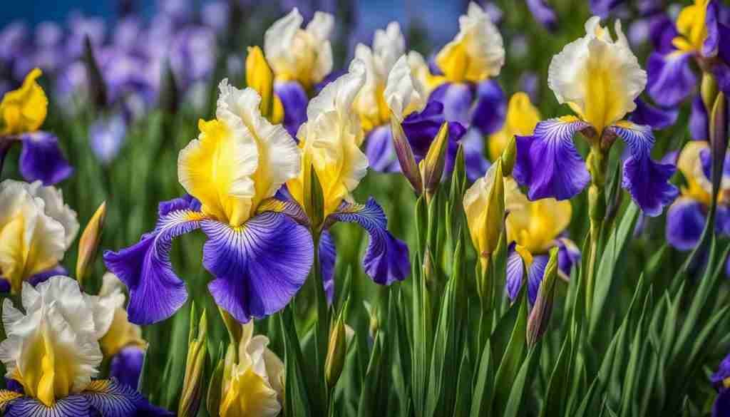 Colors of Iris Flowers