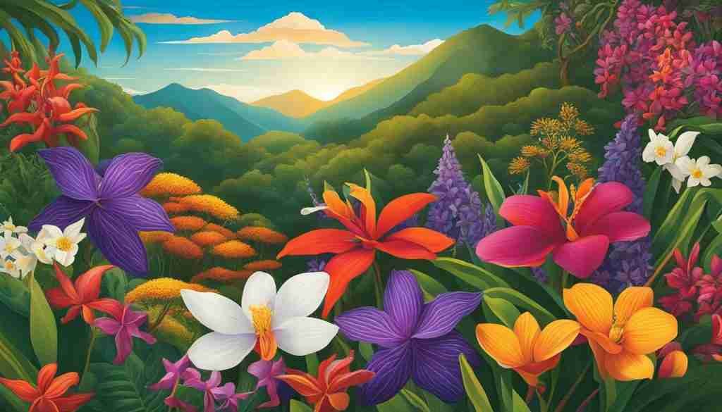 El Salvador floral biodiversity