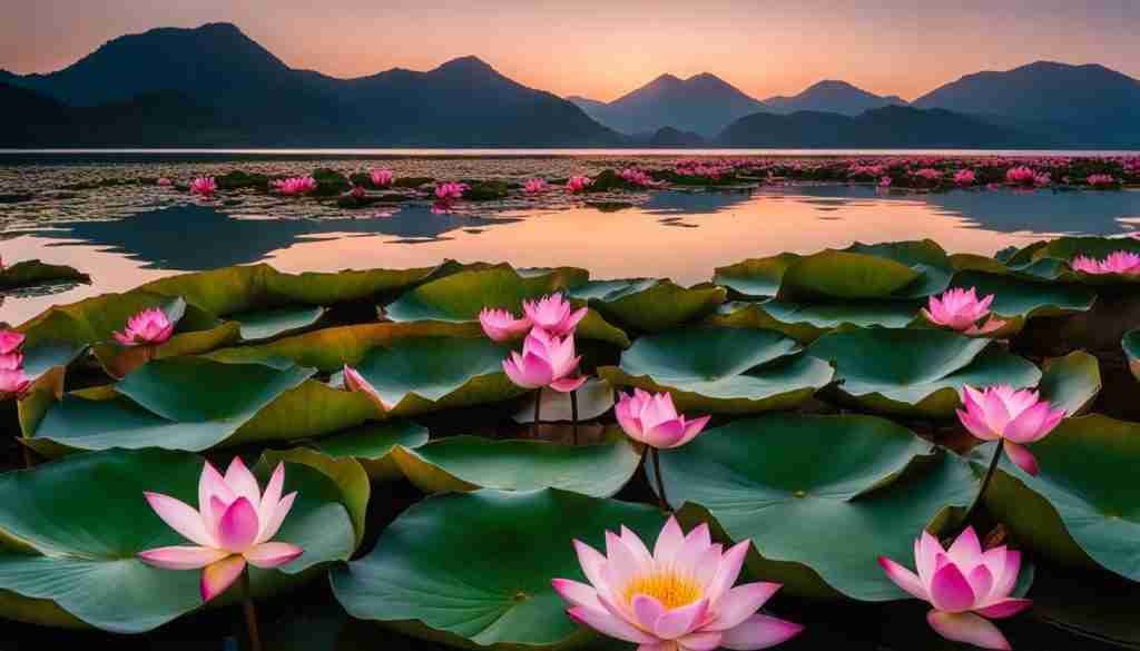 Espírito Santo lotus flower