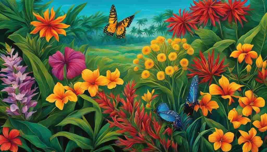 Guinea-Bissau wildflower inspiration