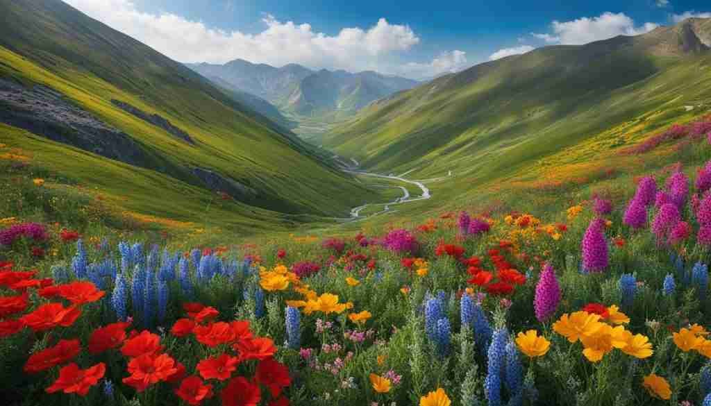 High Altitude Flora in Azerbaijan