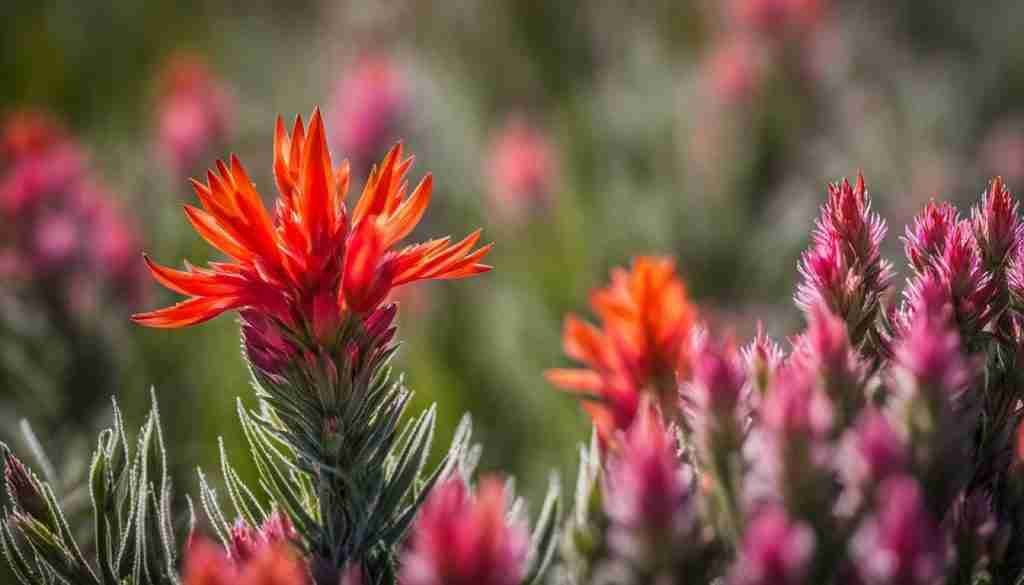 Indian Paintbrush Flowers