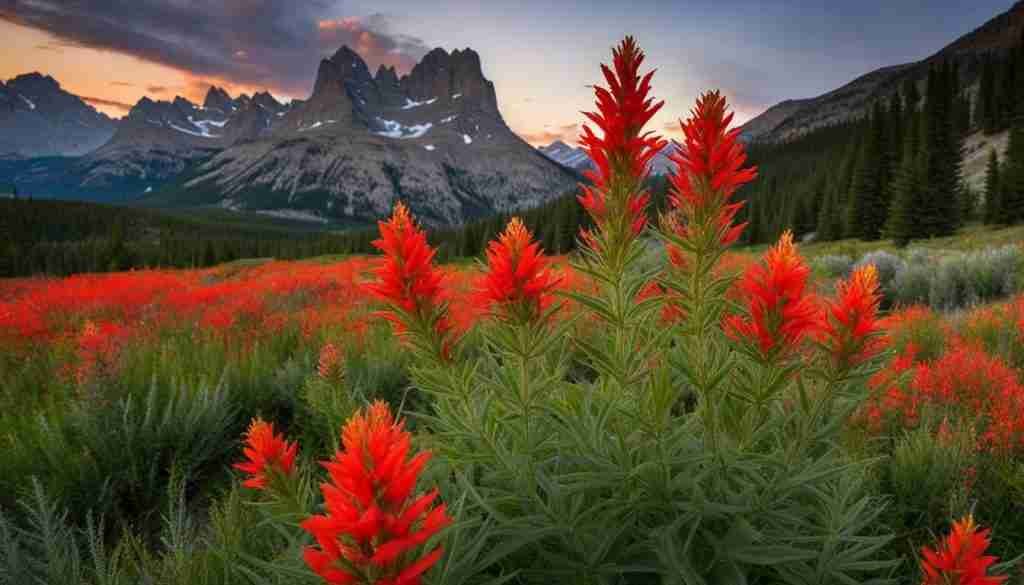 Indian Paintbrush Hemiparasite Nature