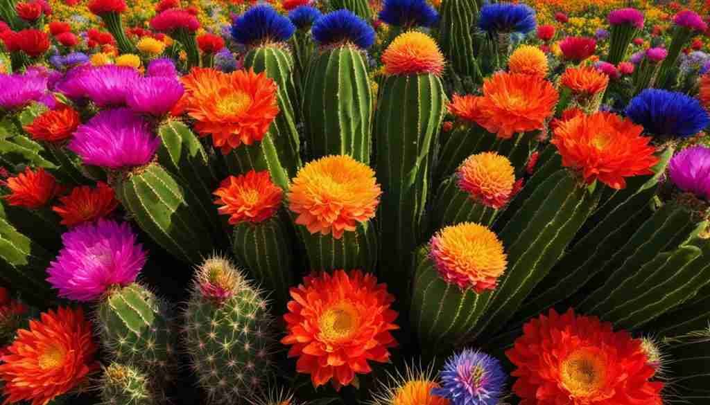 Mexican flowers in Coahuila