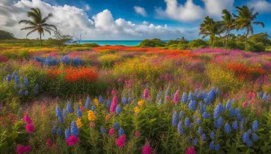 Native wildflowers in Cuba Native wildflowers in Cuba