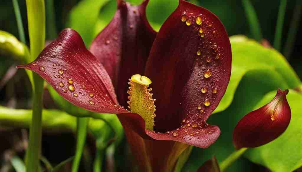 Pitcher Plant in bloom