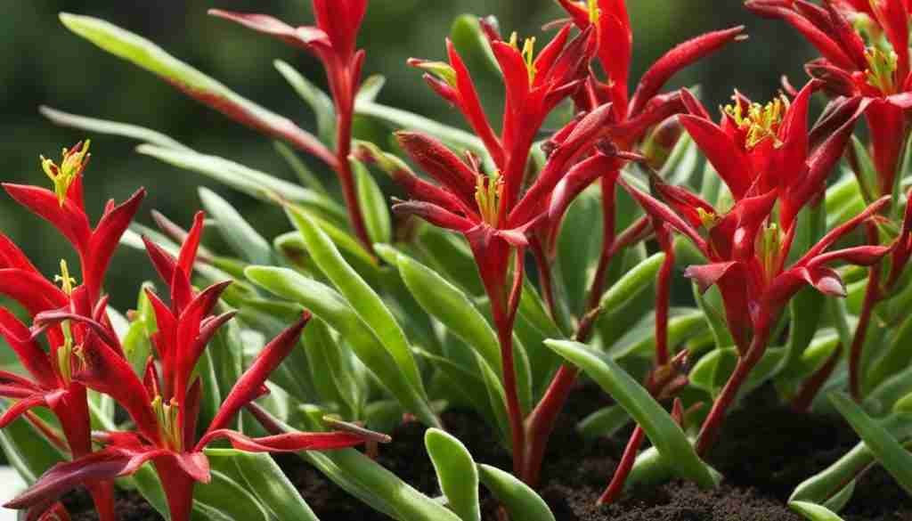 Propagation of the Red and Green Kangaroo Paw Propagation of the Red and Green Kangaroo Paw