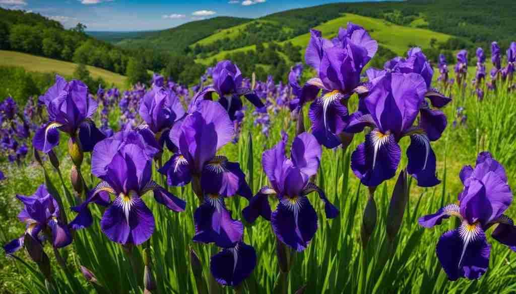 Purple Iris in Tennessee
