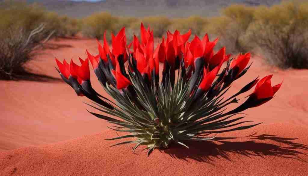 South Australia state flower Sturt's Desert Pea South Australia state flower Sturt's Desert Pea