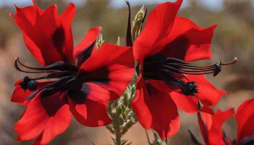 South Australia state flower Sturt's Desert Pea South Australia state flower Sturt's Desert Pea