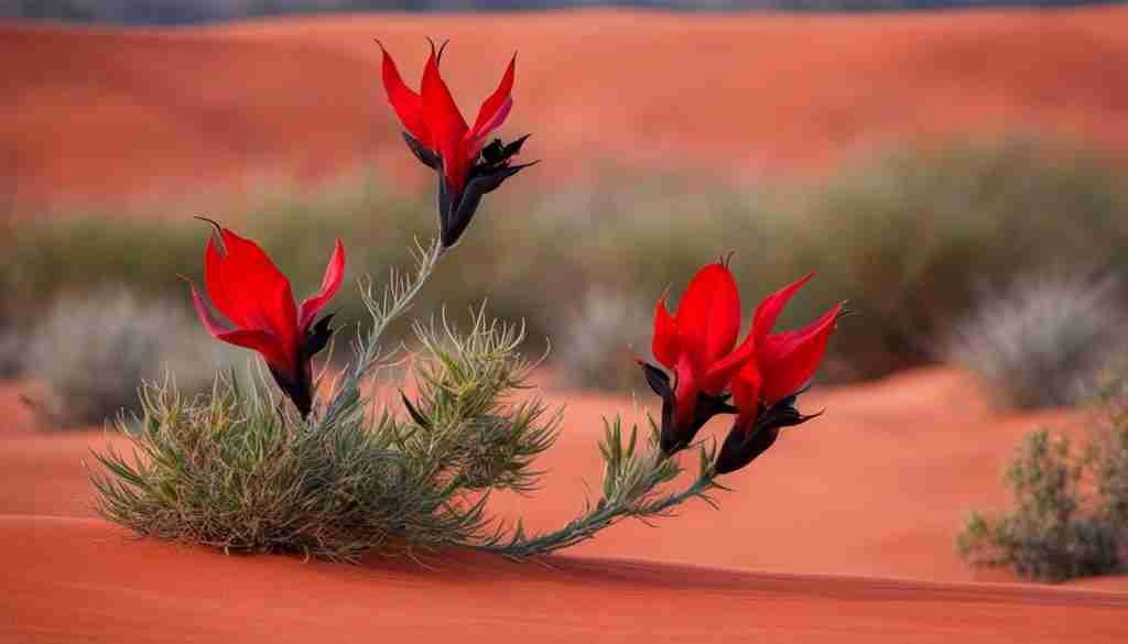 South Australia state flower, Sturt's Desert Pea South Australia state flower, Sturt's Desert Pea