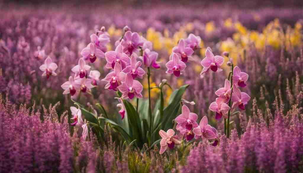 Venus Slipper-Shaped Orchids