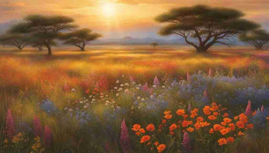 Wildflowers in Botswana