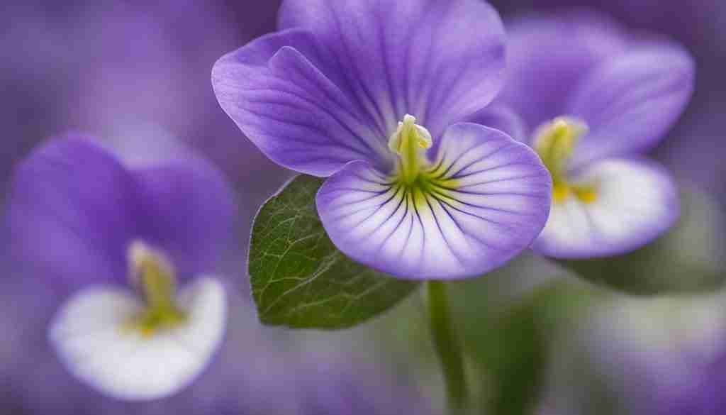 Wood Violet flower