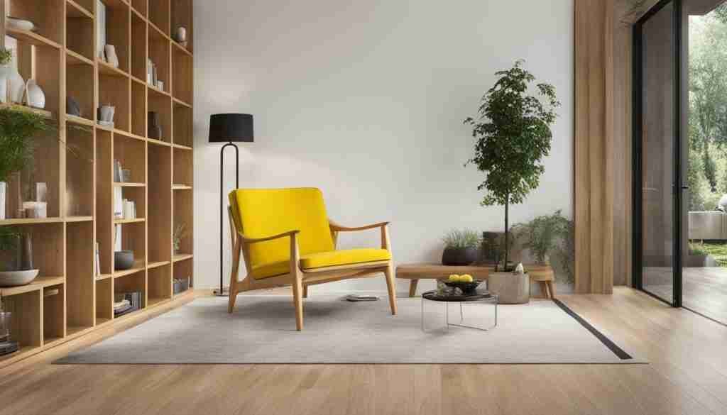 Yellow birch furniture