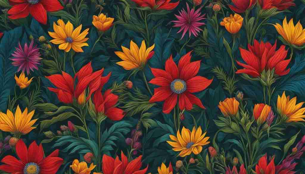 native flowers of Laos