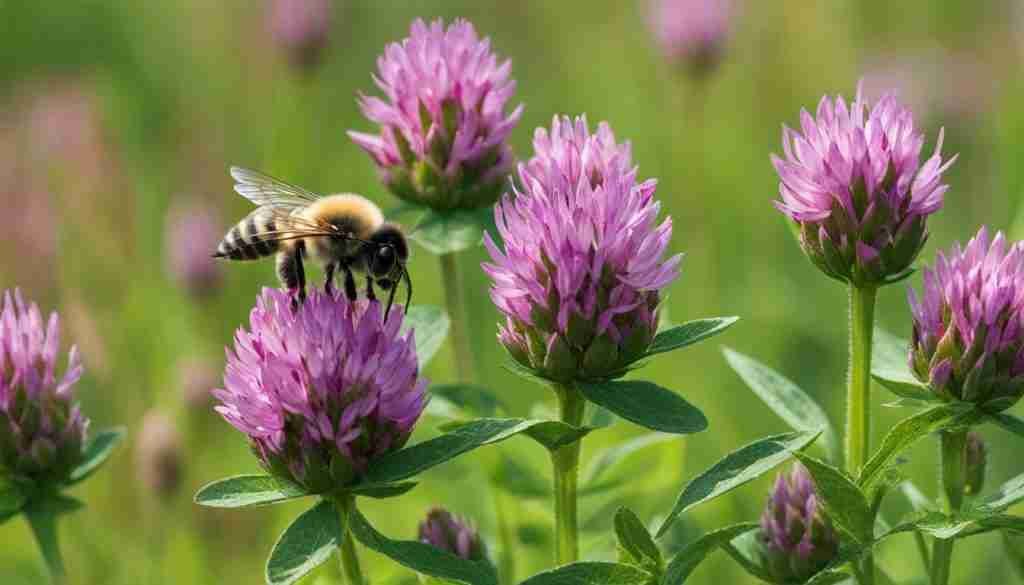 natural habitat red clover