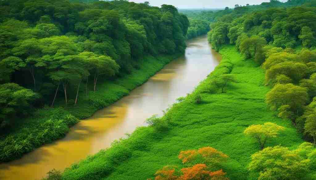 Benin riparian forests