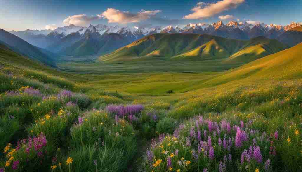 Best Places to See Wildflowers in Kyrgyzstan