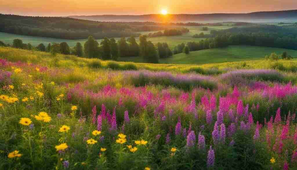 Blooming Wildflowers in Belarus Blooming Wildflowers in Belarus