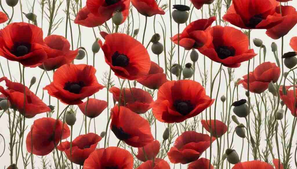 Brazilian Meadow Flowers: Poppy-Papaver Rhoeas Brazilian Meadow Flowers: Poppy-Papaver Rhoeas