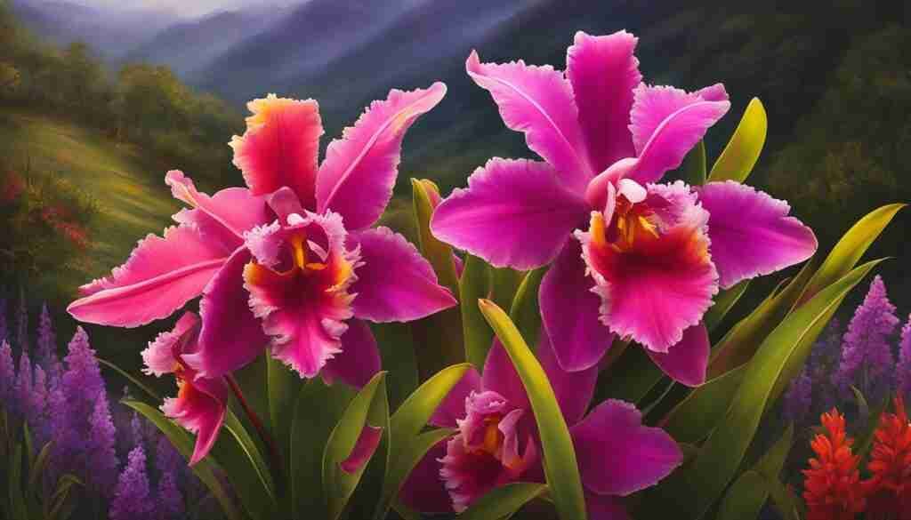 Cattleya trianae orchid Cattleya trianae orchid