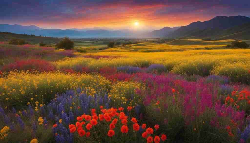 Central Mexico wildflowers