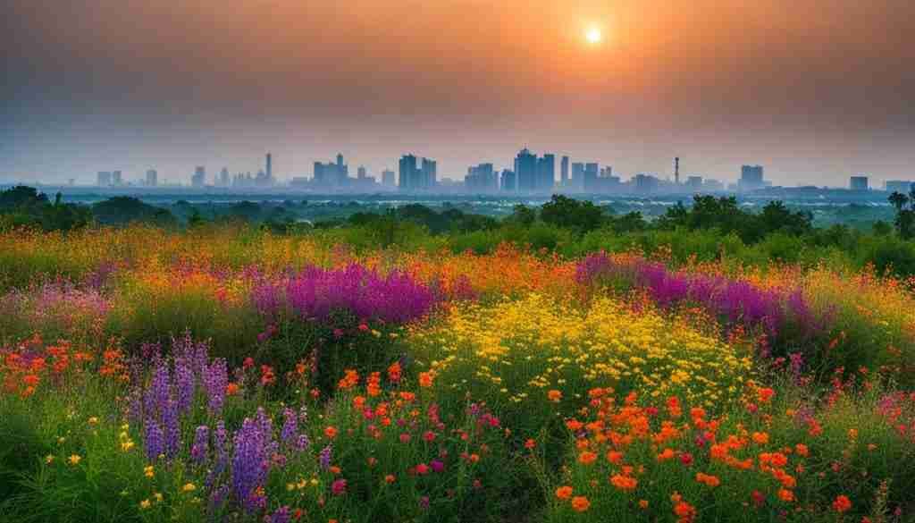 Chandigarh India Wildflowers