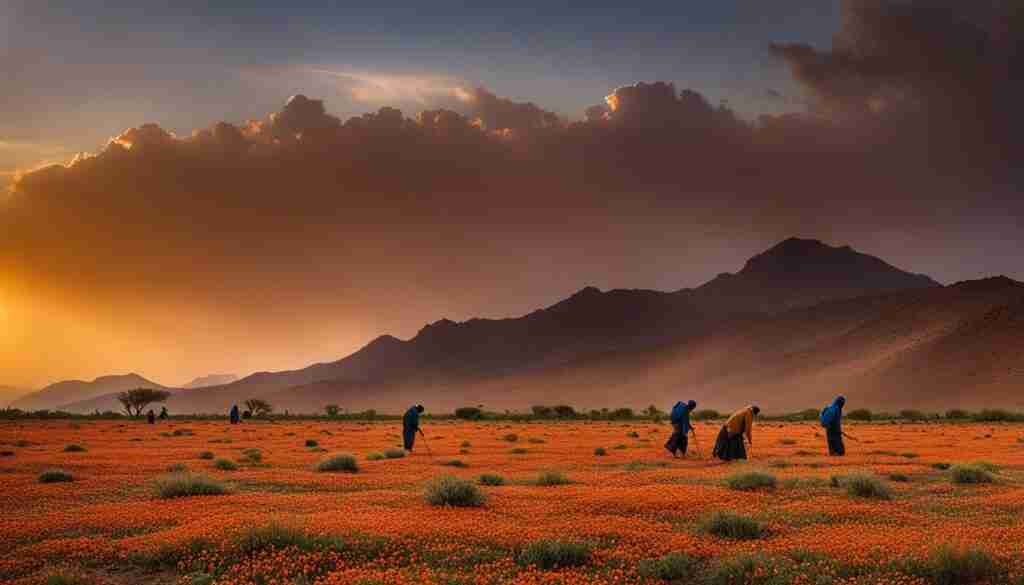 Conservation efforts for protecting Mauritania's wildflowers