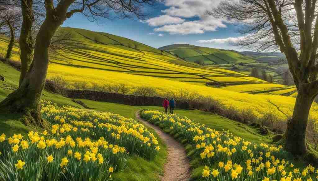 Daffodil hike in Rocherath