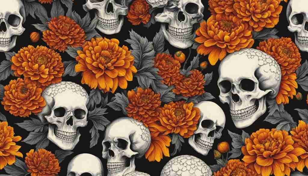 Day of the Dead flowers
