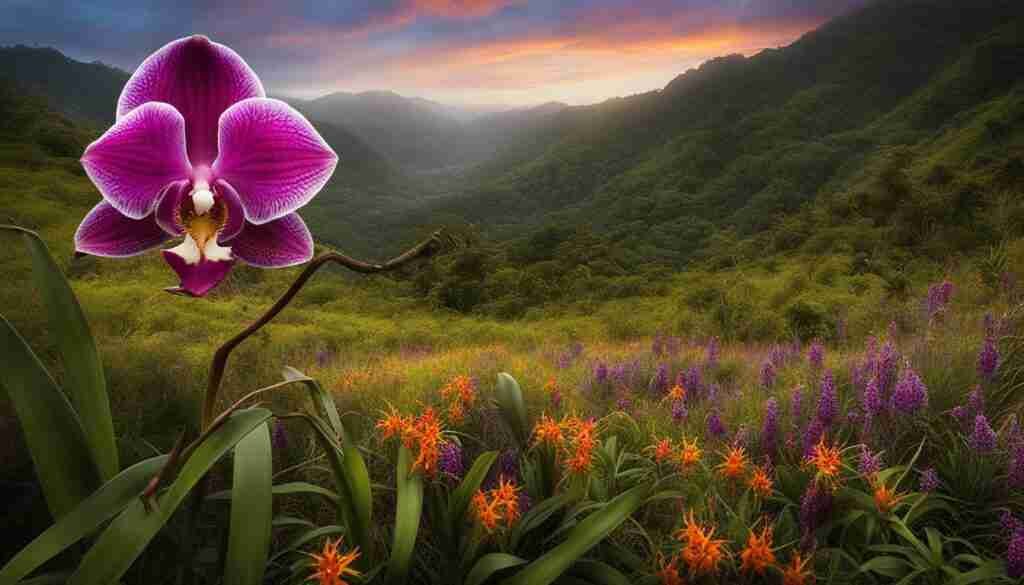 Dry Orchids in Costa Rica