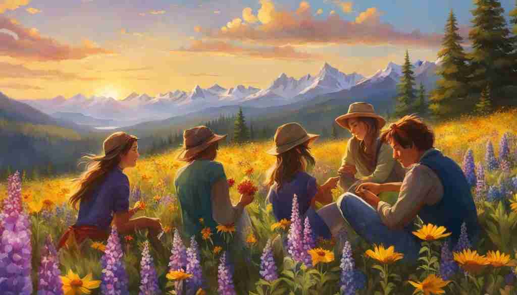 Enjoying Nevada wildflowers Enjoying Nevada wildflowers