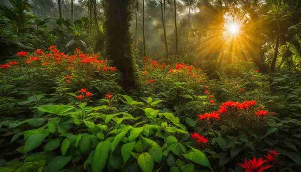 Equatorial Guinea wildflowers