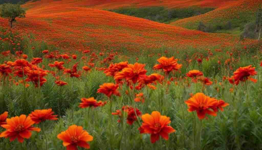 Ethiopian native flowers