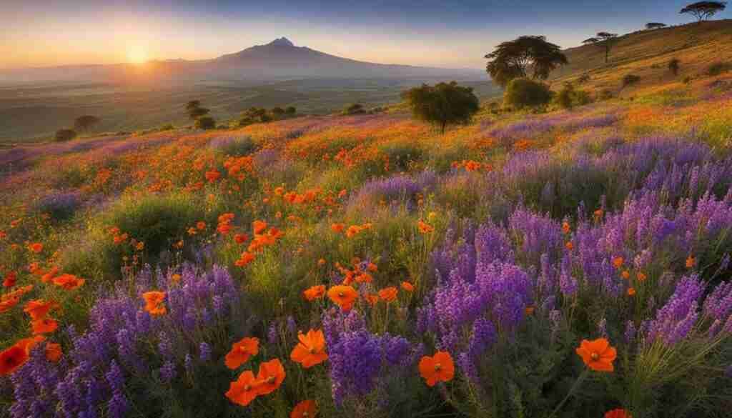 Floral diversity in Ethiopia